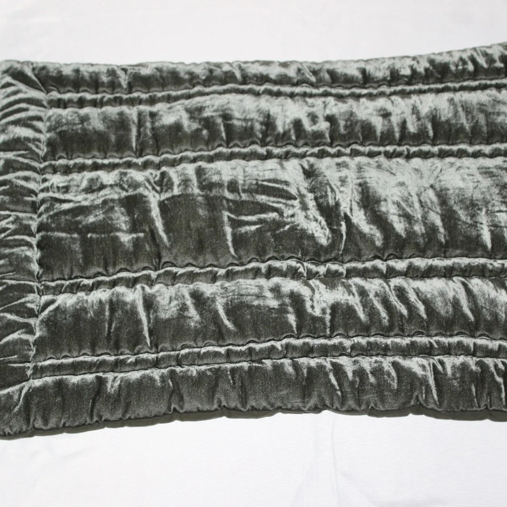 West Elm Olive Green Bedding Pillow Sham.